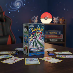Pokemoned TCG การ์ด Sv4m แพ็คแฟลชในอนาคตรุ่นเกาหลีการ์ดเกมการซื้อขายกล่องบูสเตอร์กระดาษคอลเลกชันการเล่นงานอดิเรก - Product Image 3