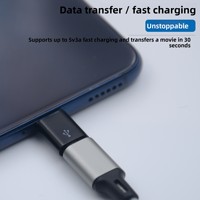 Nouvel adaptateur OTG pour téléphones Android Convertisseur Micro vers Type-C Compatible avec l'adaptateur Apple Android vers Type-C