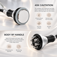Équipement de beauté professionnel à refroidissement 360°, machine multifonction avec plusieurs applicateurs pour salon de beauté, centre de spa