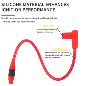 Bán Buôn Phổ Phụ Kiện Cuộn Dây Đánh Lửa Dây Xe Máy Hiệu Suất Cao Racing Bugi Dây - Product Image 3