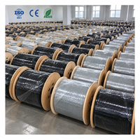 Câble de raccordement en fibre optique UKCC GJYXFCH 1 2 4 cœurs G657A1 G657A2 pour connexion haut débit des abonnés