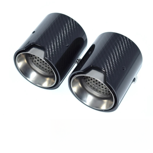 Pour <span class=keywords><strong>BMW</strong></span> Série 3 Série 4 <span class=keywords><strong>320d</strong></span> 330i 330e 425 435 G20 G21 G23 Embout d'échappement en fibre de carbone - Product Image 3