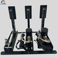 Nouveau kit de simulation de boîte de pédale d'assemblage de frein en aluminium CNC de haute qualité - Système d'entraînement de biais de frein réglable pour voitures de course