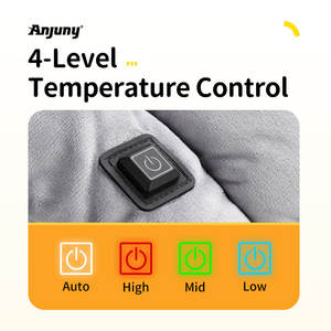 แผ่นให้ความร้อนสัตว์เลี้ยง-3-Temp เสื่ออุ่นเร็วสำหรับแมวสุนัขที่นอนกันน้ำที่อุ่นพร้อมดีไซน์ให้ปิดและเคี้ยวอัตโนมัติ - Product Image 4