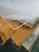 Lámina de Acrílico Transparente Ecológica (PMMA) 1220x2440mm, Grosor de 1-30mm, Corte y Moldeado Personalizados, Decoración de Techos para Exteriores, Marca LANXINXI