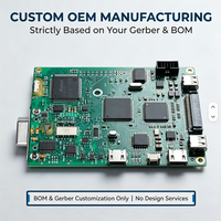 Service clé en main : Prototype de carte PCB, PCBA, fichiers BOM et Gerber, fabrication et assemblage de cartes de circuits imprimés OEM, SMT, DIP, fabrication et assemblage de cartes PCB personnalisées