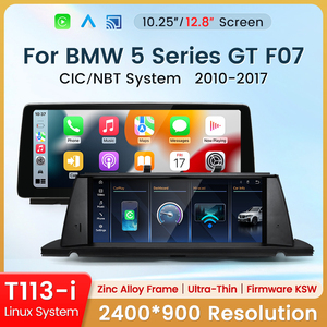 HFmidia 2026 New Linux <b>System</b> 10.25 12.8inch Thin screen For BMW 5 Series GT F07 F18 <b>Wireless</b> CarPlay Auto Car Video Players - Product Image 2
