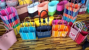 Sacs en plastique, vente en gros, qualité pas cher, avec poignée, exportation - Product Image 5