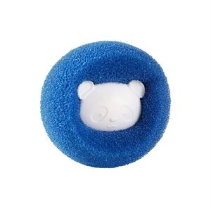 Boules de lavage en éponge Bear Face, boules de nettoyage réutilisables pour machine à laver, orange et bleu, 6g - Product Image 2