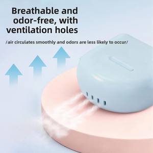 Estuche y Soporte para Retenedores y Alineadores Ortodónticos Uvcare con Material ABS, Orificios de Ventilación y Cordón para Alineadores <span class=keywords><strong>Invisalign</strong></span> - Product Image 3