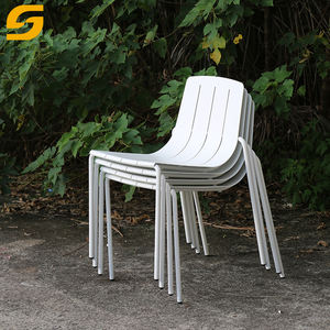 Venta al por mayor moderno al aire libre jardín patio comedor boda restaurante banquete Hotel ceremonia fiesta aluminio mesa y sillas conjunto - Product Image 4