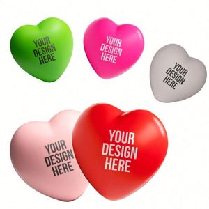 Wholesale Heart-Shaped Anti Stress Ball Custom Manufacturers' Anti-Pressure Love Ball Hot Selling Promotional Toys - Product Image 1