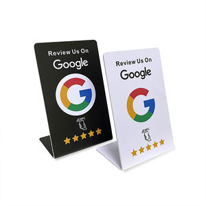 Base <span class=keywords><strong>de</strong></span> Reseñas <span class=keywords><strong>de</strong></span> Google con Código <span class=keywords><strong>QR</strong></span> Programable <span class=keywords><strong>de</strong></span> PVC, Escaneo NFC, Tacto Social y RFID - Product Image 4