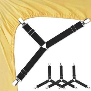 Wholesale Eco-friendly Multi-Function <b>Bed</b> <b>Sheet</b> Holders Straps Adjustable Crisscross Clips Elastic Band Fitted <b>Sheet</b> Fasten - Product Image 1