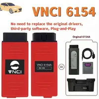 Alat Diagnostik VW VNCI 6154A Terbaru untuk Protokol ODI dan CAN FD DoIP, Performa Lebih Baik Daripada SVCI 6154