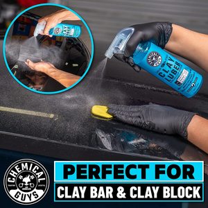 Kit de protection chimique haute performance Chemical Guys CLY_113 OG : Barre d'argile et lubrifiant synthétique, usage léger/moyen (16 oz) (2 articles), Jaune - Product Image 3