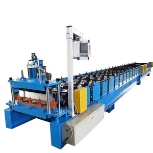 Joint Hidden Construction Trapezoidal Sheet Roof Roll Forming Machine