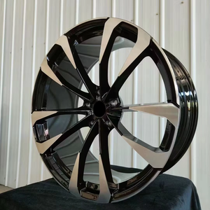 Jante de sport monobloc de roue forgée en alliage d'aluminium noir face à la machine adaptée aux jantes de voiture <span class=keywords><strong>Volvo</strong></span> Lexus <span class=keywords><strong>RX</strong></span> ES LS LX NX UX LM LC GS - Product Image 3