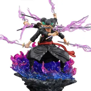 29cm Hight Quality Zoro Action Figure One Pieces Nine knife Asura Form Zoro Toys Models Anime Figures Adult Collection Toy