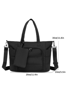 <span class=keywords><strong>Sac</strong></span> <span class=keywords><strong>à</strong></span> <span class=keywords><strong>main</strong></span> de créateur pour <span class=keywords><strong>femme</strong></span>, <span class=keywords><strong>sac</strong></span> fourre-tout multifonctionnel, <span class=keywords><strong>sac</strong></span> <span class=keywords><strong>à</strong></span> bandoulière grande capacité, pliable, pour le travail, les loisirs, le <span class=keywords><strong>sport</strong></span>, les voyages, <span class=keywords><strong>sac</strong></span> bandoulière - Product Image 6