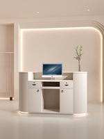 Caisse enregistreuse avec logo personnalisé Bureau de réception Bureau commercial Salon de beauté Comptoir de réception