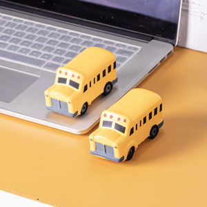 Logo personalizzato PU Anti giallo scuolabus Squeeze giocattolo a basso prezzo promozionale in gomma morbida palla in schiuma per sport Fitness gioco uso - Product Image 6