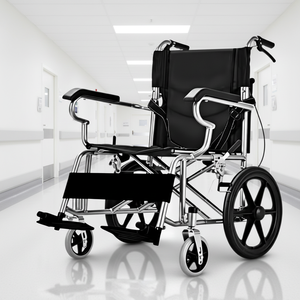 Fauteuil roulant manuel pliable léger de haute qualité avec cadre robuste pour les <span class=keywords><strong>personnes</strong></span> âgées et les <span class=keywords><strong>personnes</strong></span> handicapées, pour les déplacements quotidiens - Product Image 3
