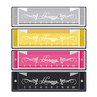 IRIN Wholesale Personalized Color 10 Hole 10 Tone C Blues Professional Children's Toys Mouth Organ Hohner Harmonica