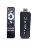 Décodeur H96Max S905L Dual Core TS 2 Go/16 Go Android 4K sans fil avec télécommande intelligente pour lecteur multimédia Wi-Fi