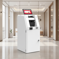 Machine de dépôt de billets automatique à grande vitesse CDM-9000A, machine de dépôt d'argent électronique sécurisée pour banque