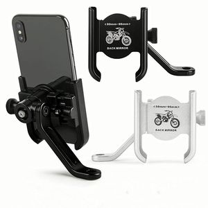 Motorcycle Bicycle Phone Holder Stand Mount Universal Bike Phone Holder Aluminum Alloy <b>Bracket</b> Phone Holder - Product Image 1