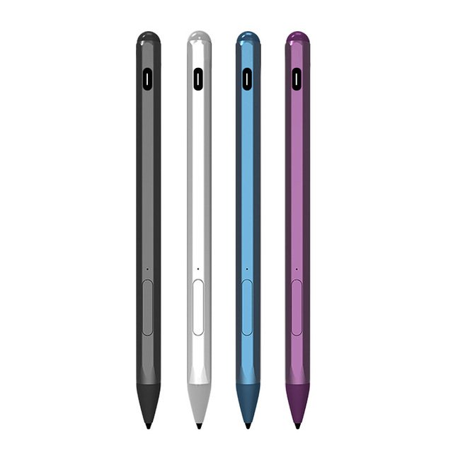 Tablet Stylus Pen Magnetic 4096 Palm Rejection Tilt LCD Screen Rechargeable Metal Touch Pen for Surface Pro 5 7 10