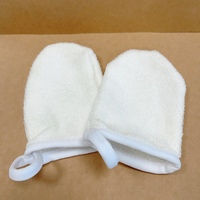 Tampons démaquillants en fibre de bambou, tampons de poche en microfibre, gants de nettoyage du visage lavables, lingettes en tissu