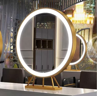 Plafonnier Suspendu Moderne Anti-Buée avec Interrupteur Tactile, Rotatif à 360° pour Salle de Bain, Chambre, Salon, Miroir, Hôtel