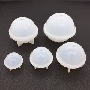 Esfera redonda silicona resina molde bola moldes para cera de vela jabón <span class=keywords><strong>bomba</strong></span> de baño - Product Image 4