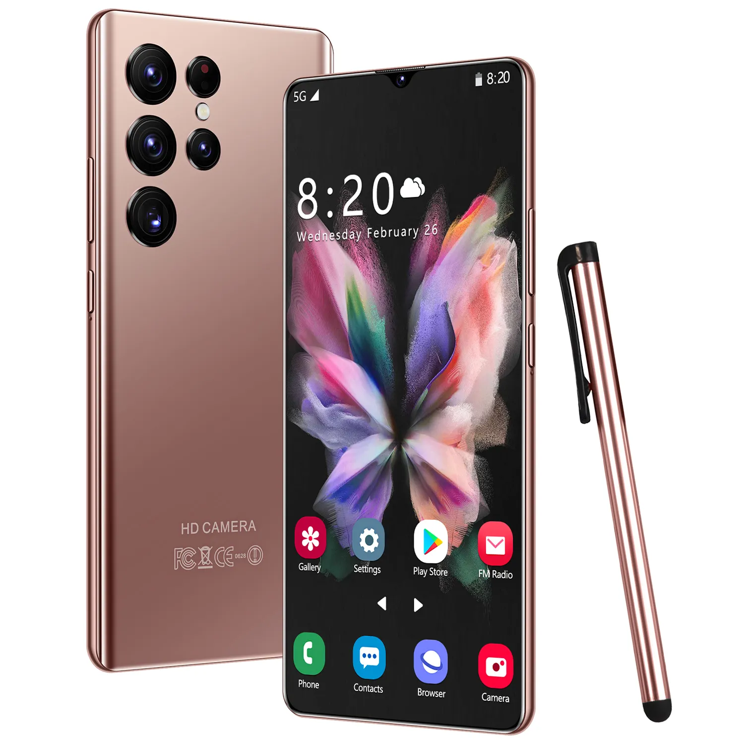 2023 New S22UItra 7.2 inch screen smartphone 16GB+512GB 6800mAh 5G Unlock phones mobile android smartphone Global Version