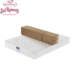 Hotel comfort high density roll pocket king size memory mattress wholesale suppliers