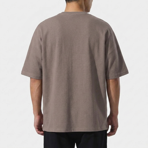 เสื้อยืดโอเวอร์ไซส์ผู้ชาย พรีเมียม ผ้าคอตตอนหนานุ่ม ทรงหลวม คอกลม แขนสั้น สไตล์ลำลอง สตรีทแวร์ แฟชั่น นุ่มสบาย ระบายอากาศได้ดี - Product Image 2