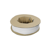 Bandes d'étanchéité transparentes en silicone de 6 mm à 12 mm pour bas de porte et fenêtre, pour portes et fenêtres en alliage d'aluminium
