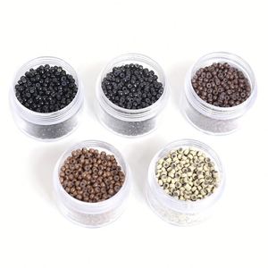 Anneaux nano en cuivre de haute qualité, 1000 pièces, 3,0 mm, micro-liens, perles pour extensions de cheveux, Amygirl NR-01 - Product Image 3