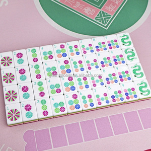 In Stock Luxury rose red 160 Acrylic American <b>Mahjong</b> Tiles Travel <b>mahjong</b> <b>Set</b> miss <b>mahjong</b> tiles fair <b>mahjong</b> tiles - Product Image 4