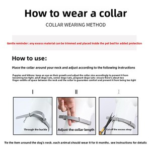 <span class=keywords><strong>Collier</strong></span> universel anti-insectes pour chiens et chats, anti-puces, tiques et poux, taille ajustable, toutes saisons, avec lettres décoratives - Product Image 4