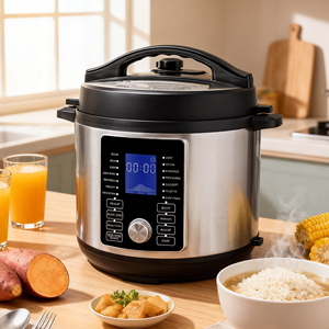 Cuisinières à cuisson rapide directes d'usine, 220 volts, fabrication domestique, cuisinière électrique à pression de luxe 8L la moins chère, KC04030 - Product Image 3