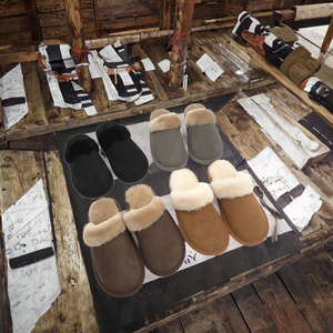 Pantuflas de Otoño e Invierno para Hombre y Mujer, Ligeras, Antideslizantes, Cálidas, con Forro de Piel y Plantilla de Espuma Viscoelástica - Product Image 3