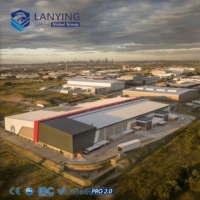 Fábrica de Estructuras de Acero Prefabricadas, Taller Industrial de Alta Capacidad de Carga, Gran Vano, Instalación Rápida, Edificio de Fabricación
