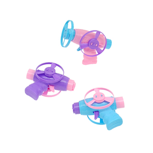 Nouveau design Pistolet gyroscopique de tir et de rotation en plastique avec 2 toupies, emballage individuel en sachet OPP, jouets - Product Image 2