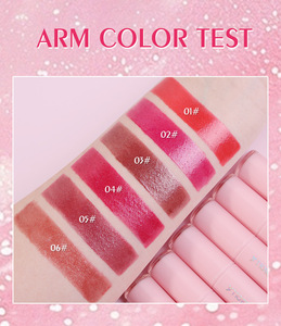 Rouge à lèvres solide nacré hydratant effet miroir longue tenue, non décolorant, végétalien, sans cruauté animale, fini brillant, personnalisé MLM - Product Image 2