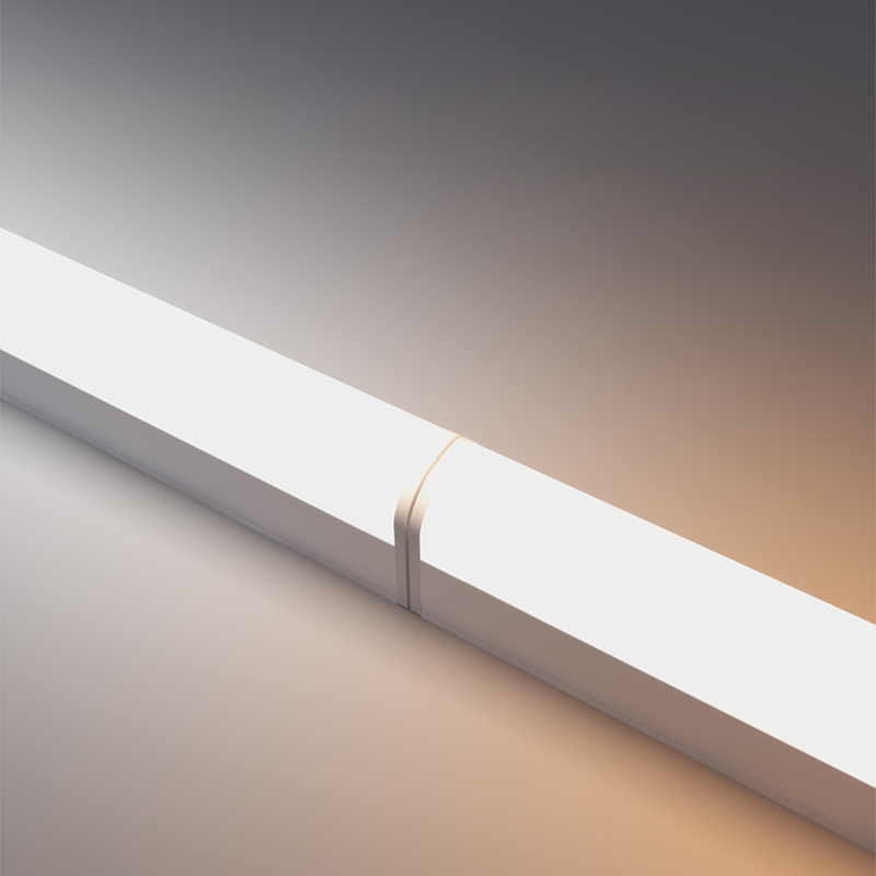 super brightness square shape PVC+PC integrated high brightness 5w 9w 14w 16w 18w t5 led tube light