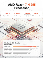 Meilleur prix pour ordinateur portable Firebat U6C, AMD R7 H255, tout neuf, mini-ordinateur de bureau, 32 Go, 1 To, livraison incluse depuis l'entrepôt européen