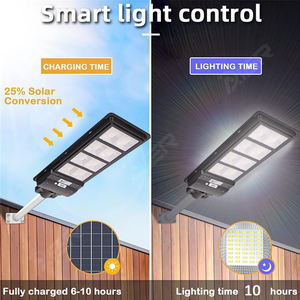 Lampe <span class=keywords><strong>solaire</strong></span> LED extérieure intégrée à télécommande, étanche IP65, haute luminosité, 120W 180W, éclairage <span class=keywords><strong>solaire</strong></span> de rue - Product Image 5